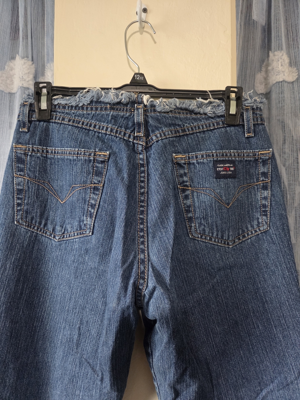 Vintage C'est Toi Ombre Flared Jeans - Picture 6 of 9